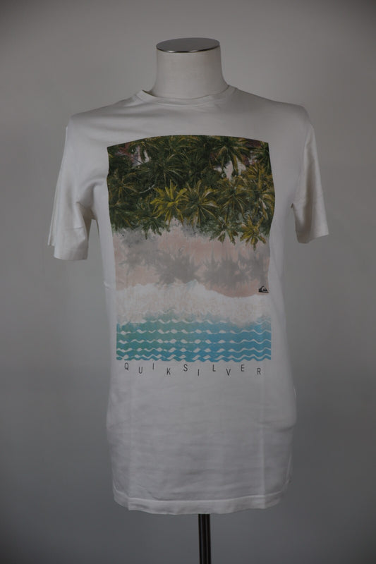 QUIKSILVER MAGLIA UOMO TG S MAN T-SHIRT CASUAL VINTAGE COTONE COTTON