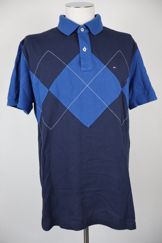 TOMMY HILFIGER POLO MAGLIA UOMO TG XL MAN SHIRT CASUAL VINTAGE COTONE