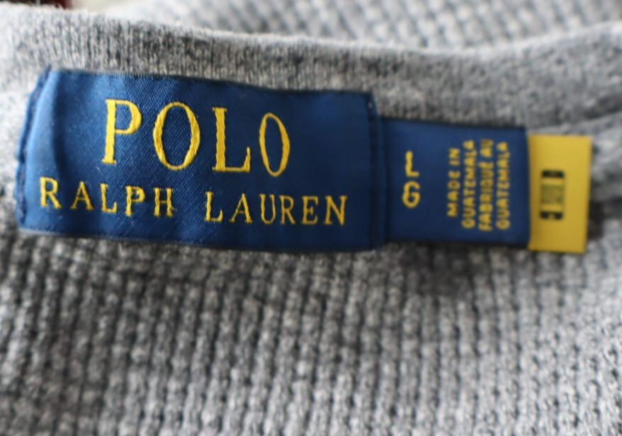 POLO RALPH LAUREN MAGLIA UOMO L MAN T-SHIRT CASUAL VINTAGE COTONE COTTON