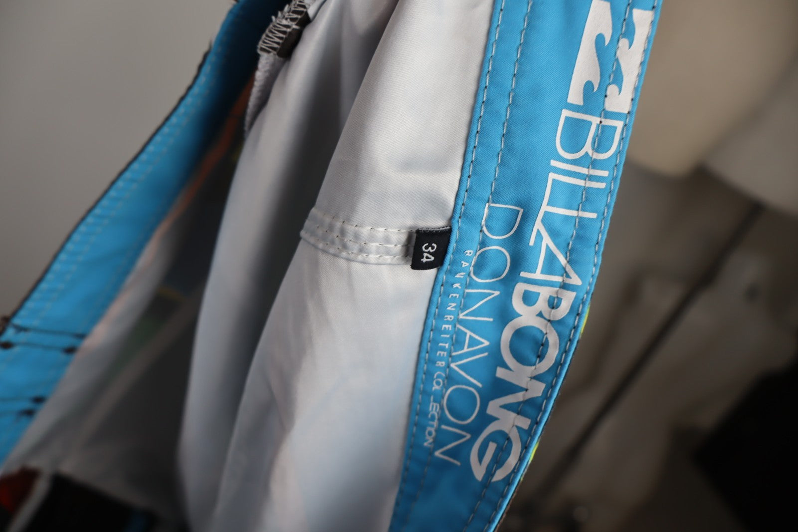 BILLABONG COSTUME PANTALONCINO MARE UOMO TG 34 MEN SWIMSUIT VINTAGE CASUAL