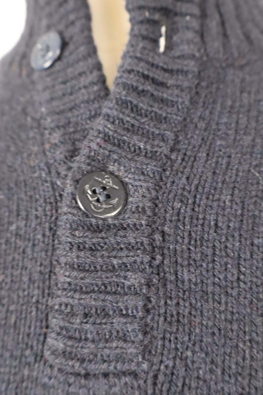 SCHOTT MAGLIONE LANA VINTAGE UOMO Tg. 3XL MAN WOOL SWEATER CASUAL