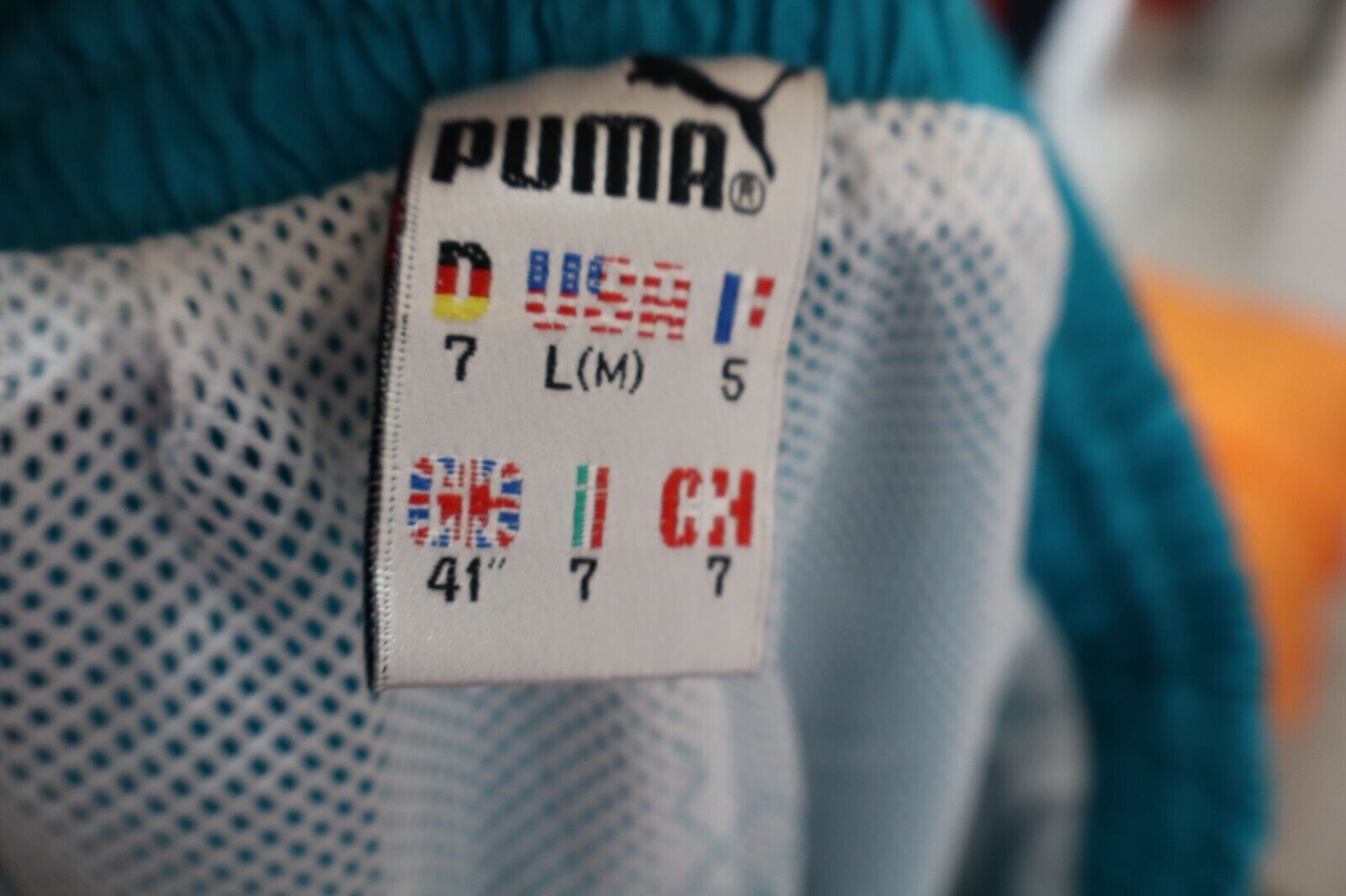 PUMA PANTALONE TUTA SPORT UOMO TG 7 MEN VINTAGE PANTS