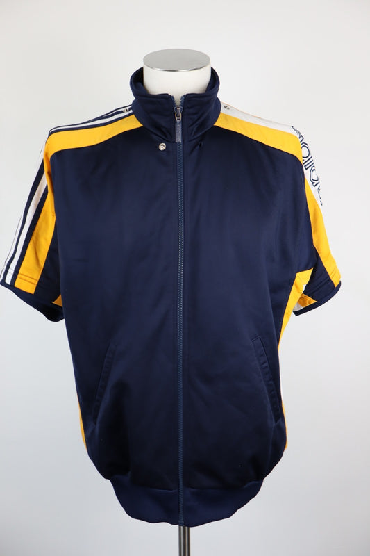 ADIDAS GIACCA SPORTIVA UOMO TG D3 MAN SPORT VINTAGE CASUAL JACKET MANICA CORTA