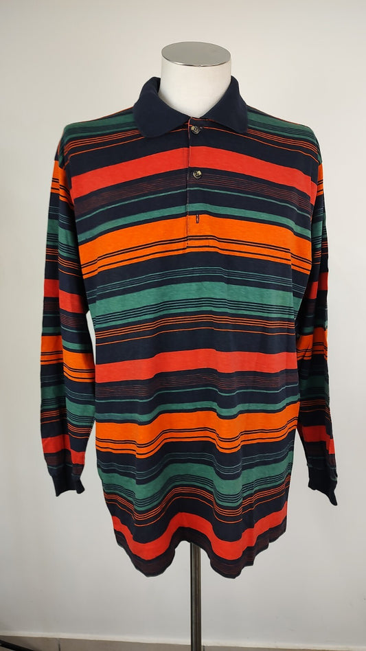 FILA MAGLIA UOMO TG 50 MAN POLO T-SHIRT CASUAL VINTAGE