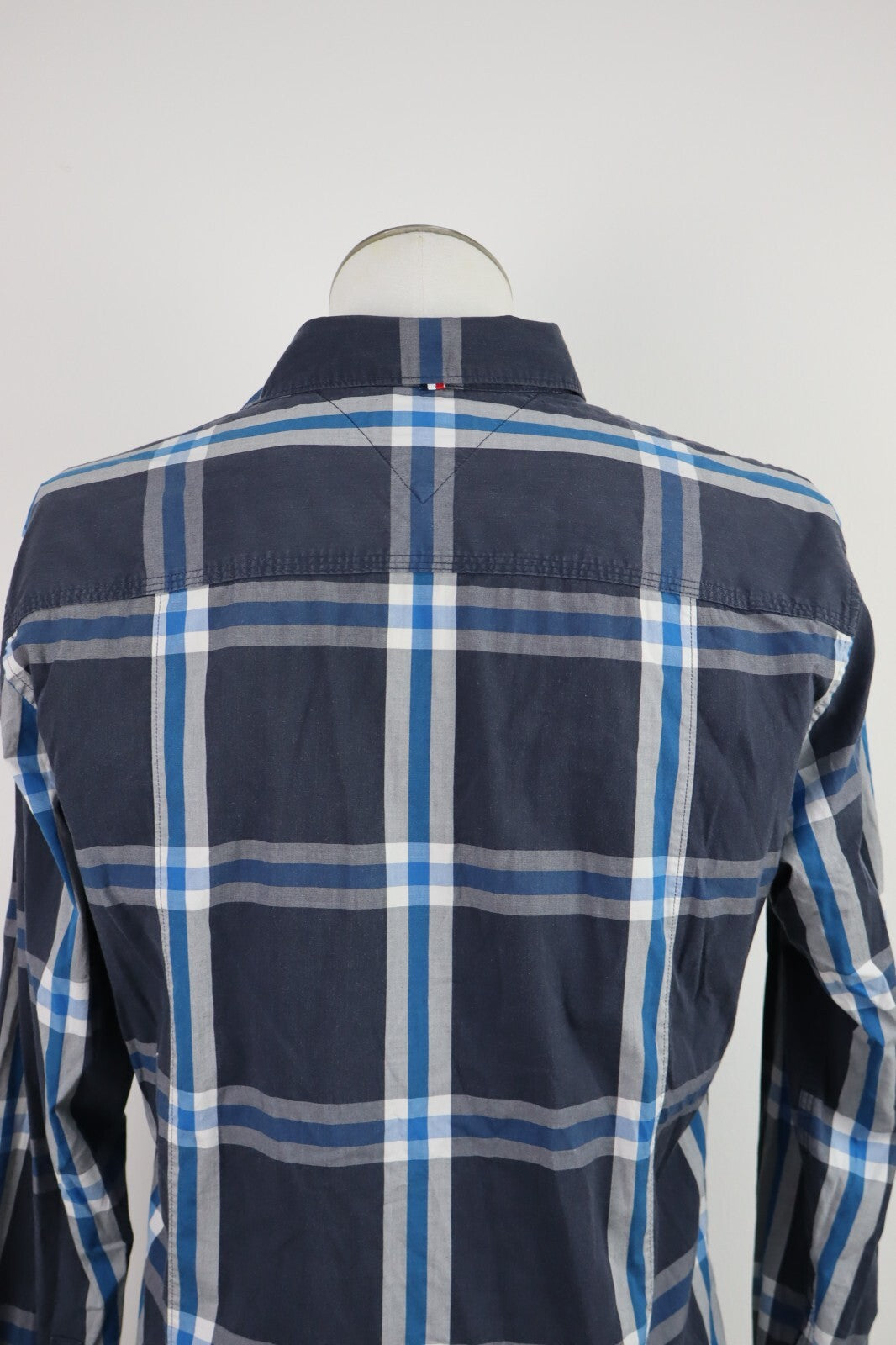 TOMMY HILFIGER CAMICIA SLIM FIT UOMO TG. L MAN CASUAL VINTAGE SHIRT COTONE