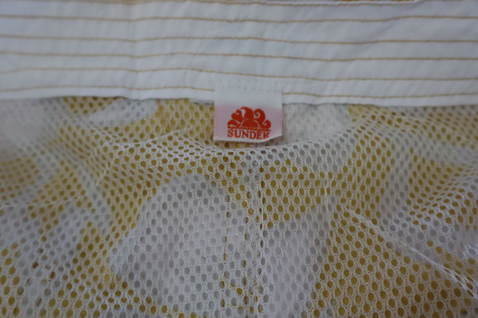 SUNDEK COSTUME PANTALONCINO MARE UOMO TG L MEN SWIMSUIT VINTAGE CASUAL FLOREALE