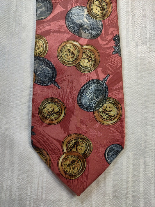 LAURA BIAGIOTTI 100% SILK TIE SETA CRAVATTA NECKTIE MADE IN ITALY CLASSIC