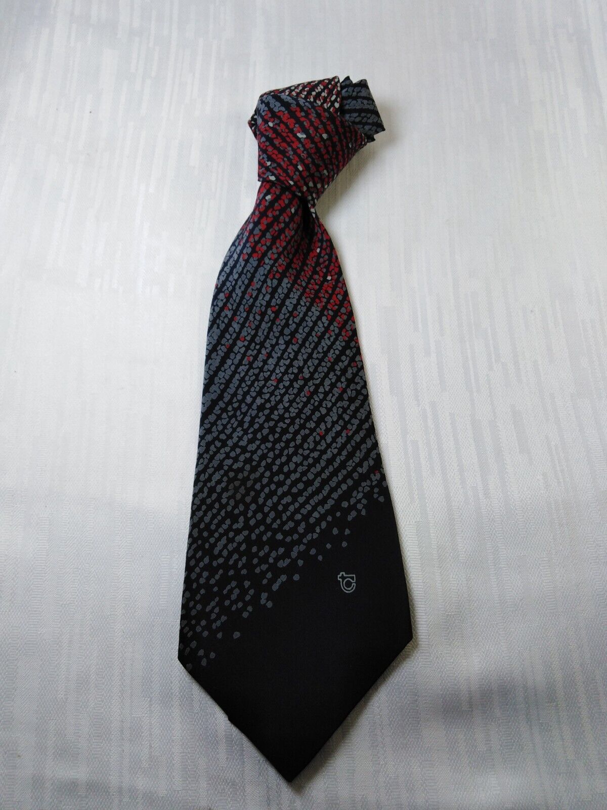 TINO COSMA 100% SILK TIE SETA CRAVATTA NECKTIE MADE IN ITALY