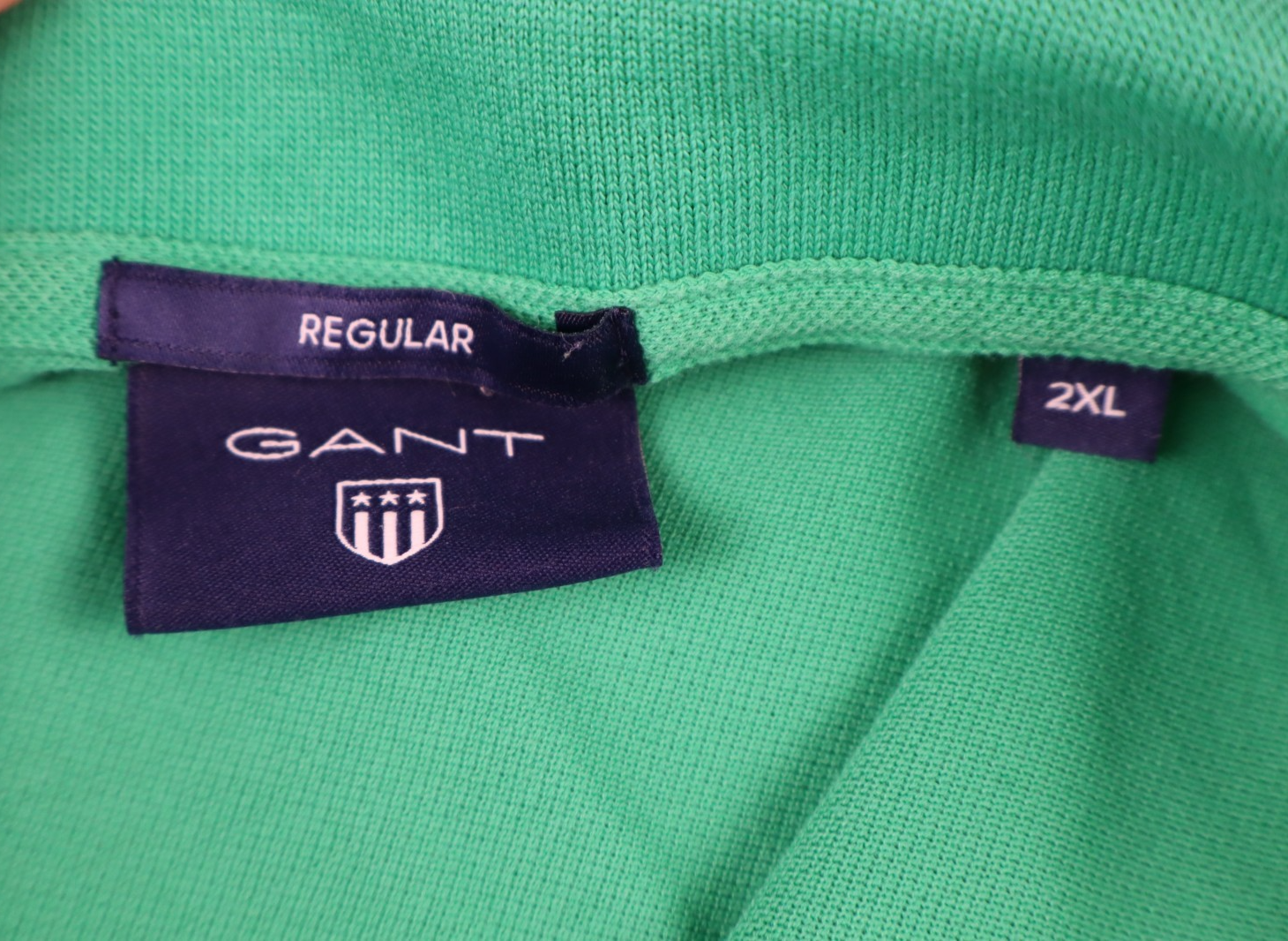 GANT USA MAGLIA COTONE POLO  T-SHIRT UOMO Tg. 2XL MAN CASUAL VINTAGE