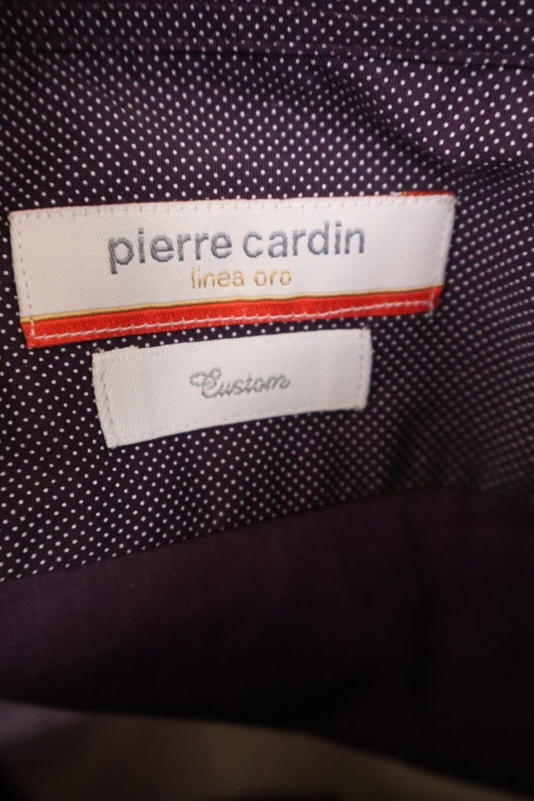 PIERRE CARDIN CAMICIA UOMO TG. 40 / 15.75 MAN CASUAL SHIRT VINTAGE SHIRT COTONE