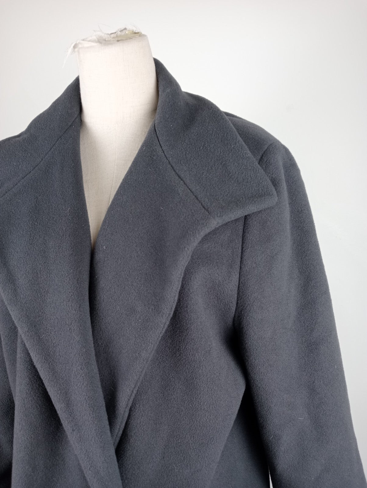 LINEA EMME CAPPOTTO COAT WOOL LANA DONNA TG 42 WOMAN JACKET VINTAGE CASUAL