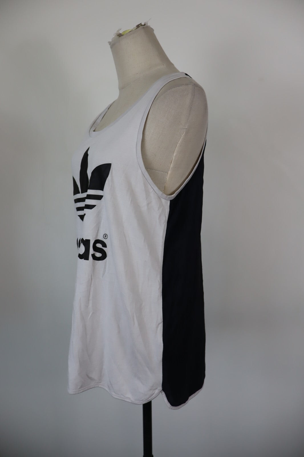 ADIDAS MAGLIA DONNA TG. 44 M  WOMAN CASUAL VINTAGE T-SHIRT TOP COTONE
