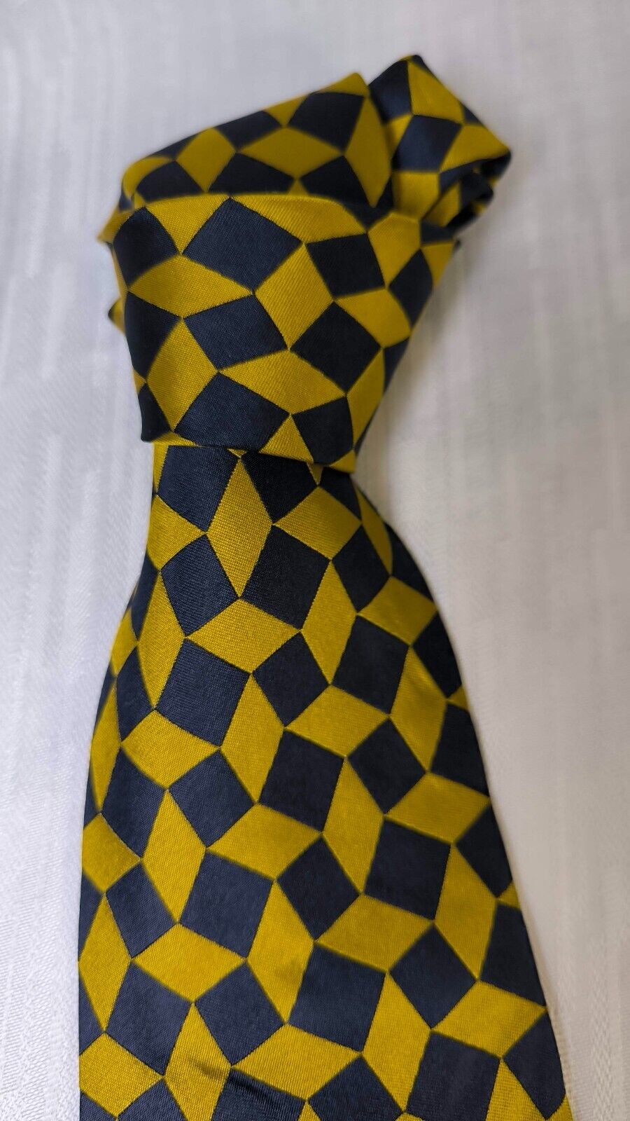 ROCCOBAROCCO  100% SILK TIE SETA CRAVATTA NECKTIE MADE IN ITALY