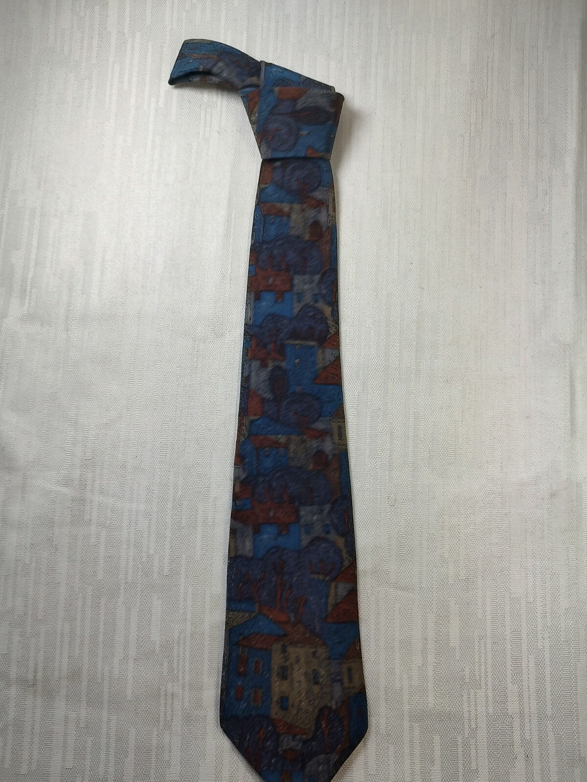 PIERRE CARDIN 100% SILK TIE SETA CRAVATTA NECKTIE MADE IN ITALIA CLASSIC