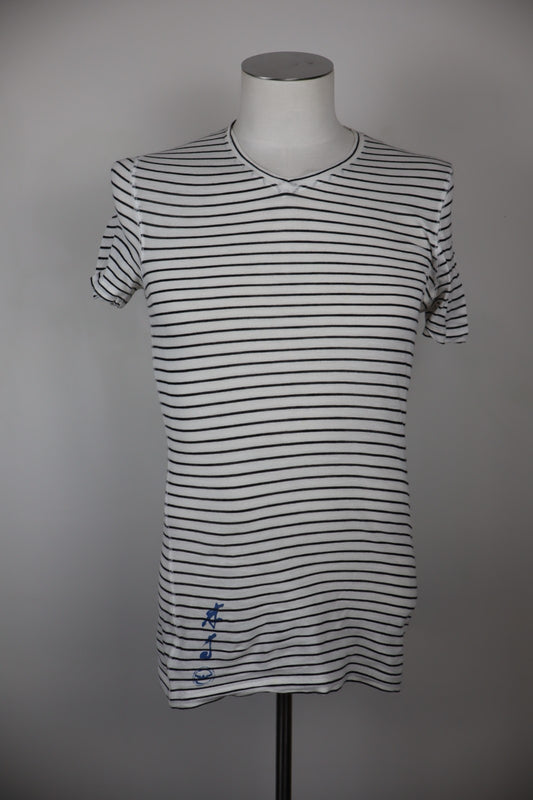 AJ ARMANI JEANS MAGLIA COTONE UOMO TG. S MAN COTTON SHIRT CASUAL VINTAGE LOGO