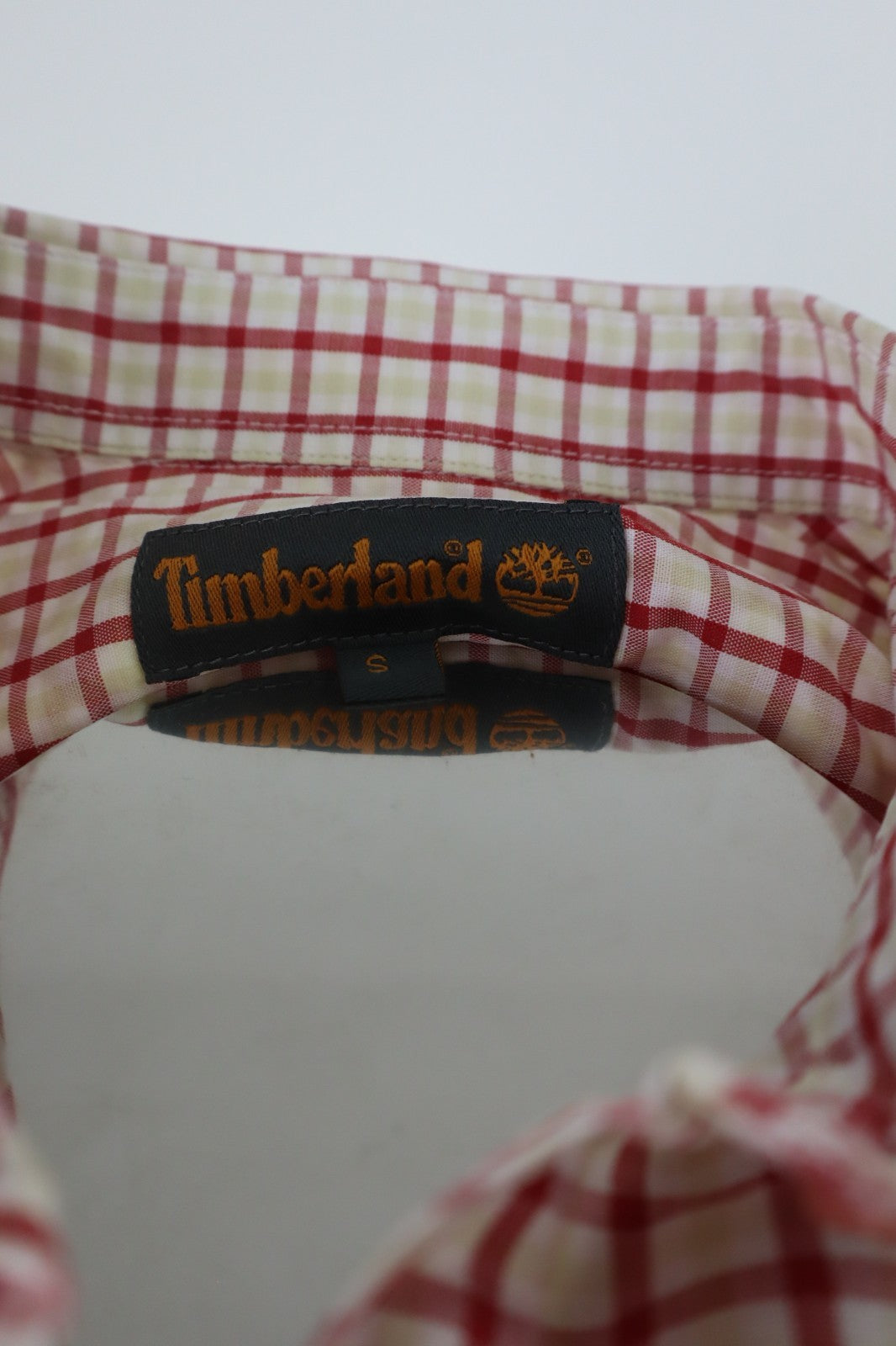 TIMBERLAND CAMICIA UOMO TG. S MAN CASUAL VINTAGE SHIRT COTONE COTTON LOGO