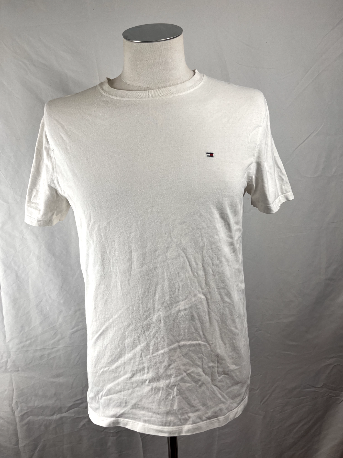 TOMMY HILFIGER JEANS MAGLIA COTONE UOMO TG. M MAN T- SHIRT CASUAL VINTAGE COTTO