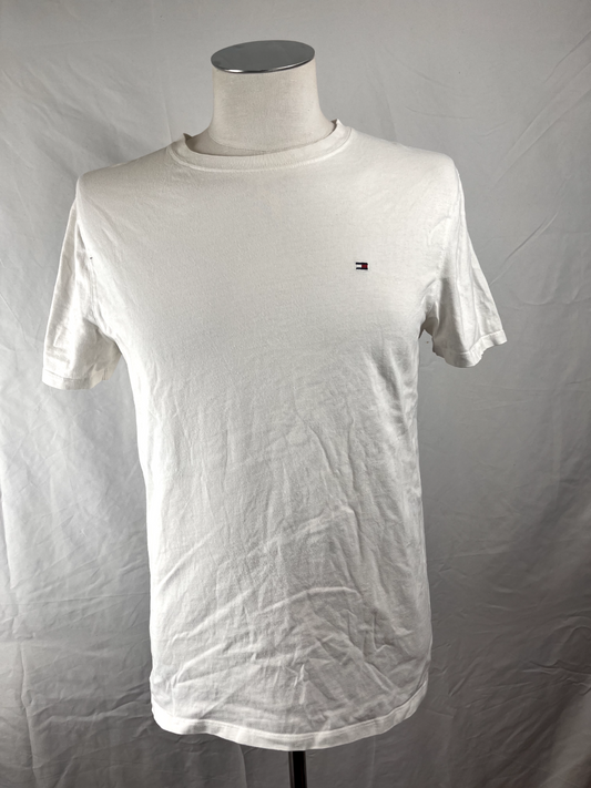 TOMMY HILFIGER JEANS MAGLIA COTONE UOMO TG. M MAN T- SHIRT CASUAL VINTAGE COTTO