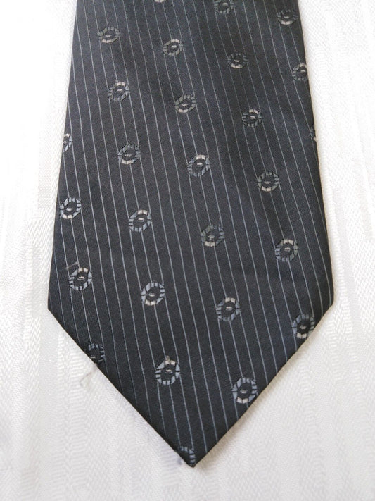GIANFRANCO FERRE' 100% SILK TIE SETA CRAVATTA NECKTIE MADE IN ITALY