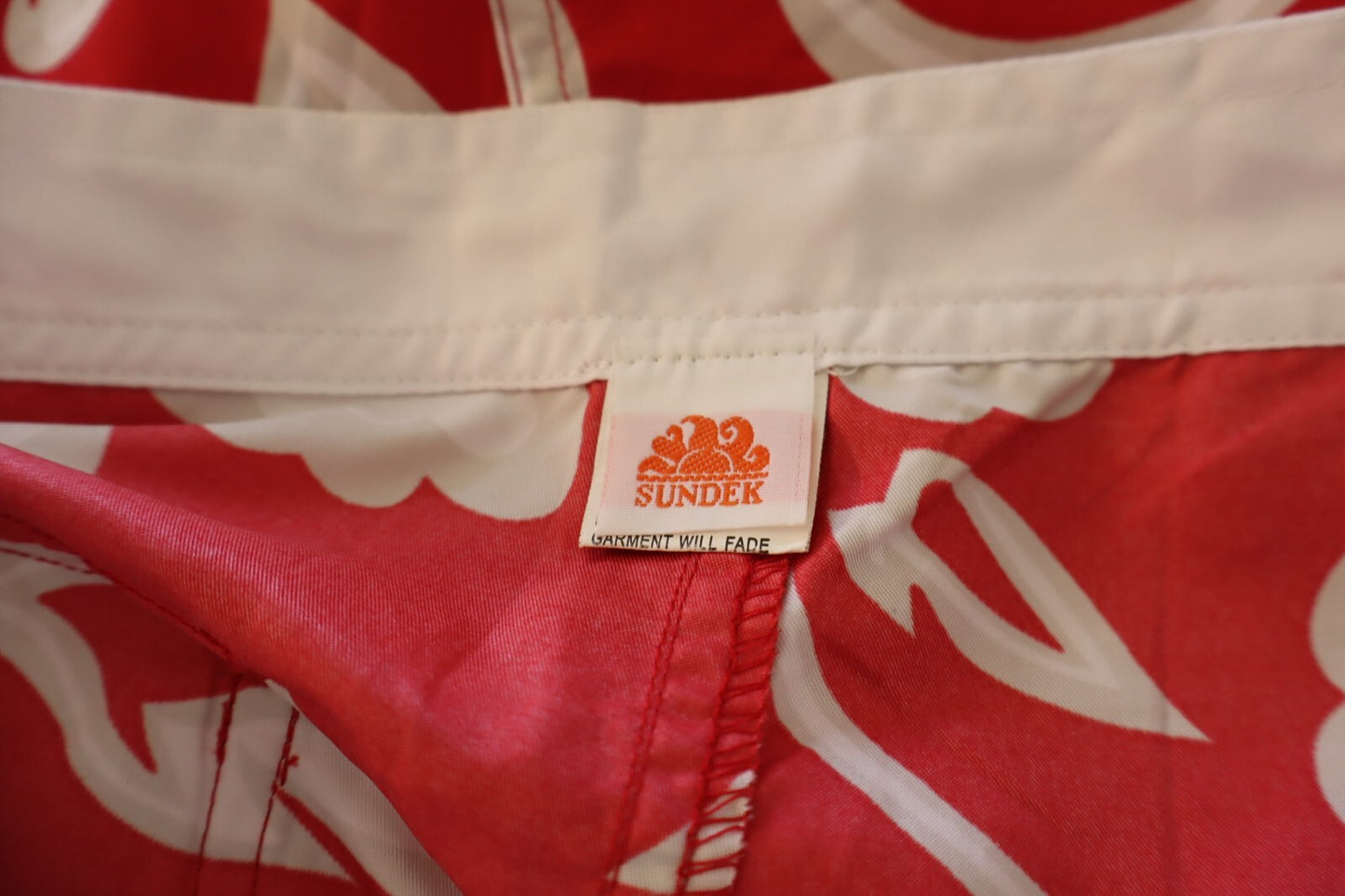 SUNDEK COSTUME PANTALONCINO MARE UOMO TG 46 MEN SWIMSUIT VINTAGE CASUAL