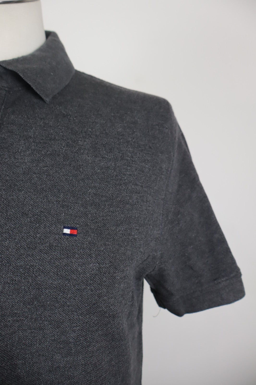 TOMMY HILFIGER MAGLIA POLO UOMO TG. M MAN T-SHIRT CASUAL VINTAGE COTONE COTTON