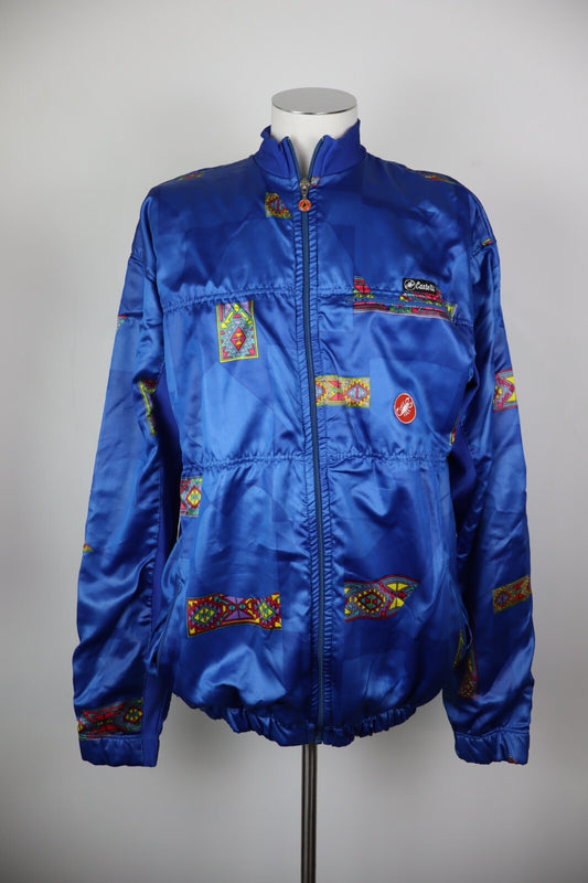 CASTELLI MAGLIA CICLISMO GIACCA CYCLING UOMO TG 7 VII MAN SHIRT SPORT VINTAGE