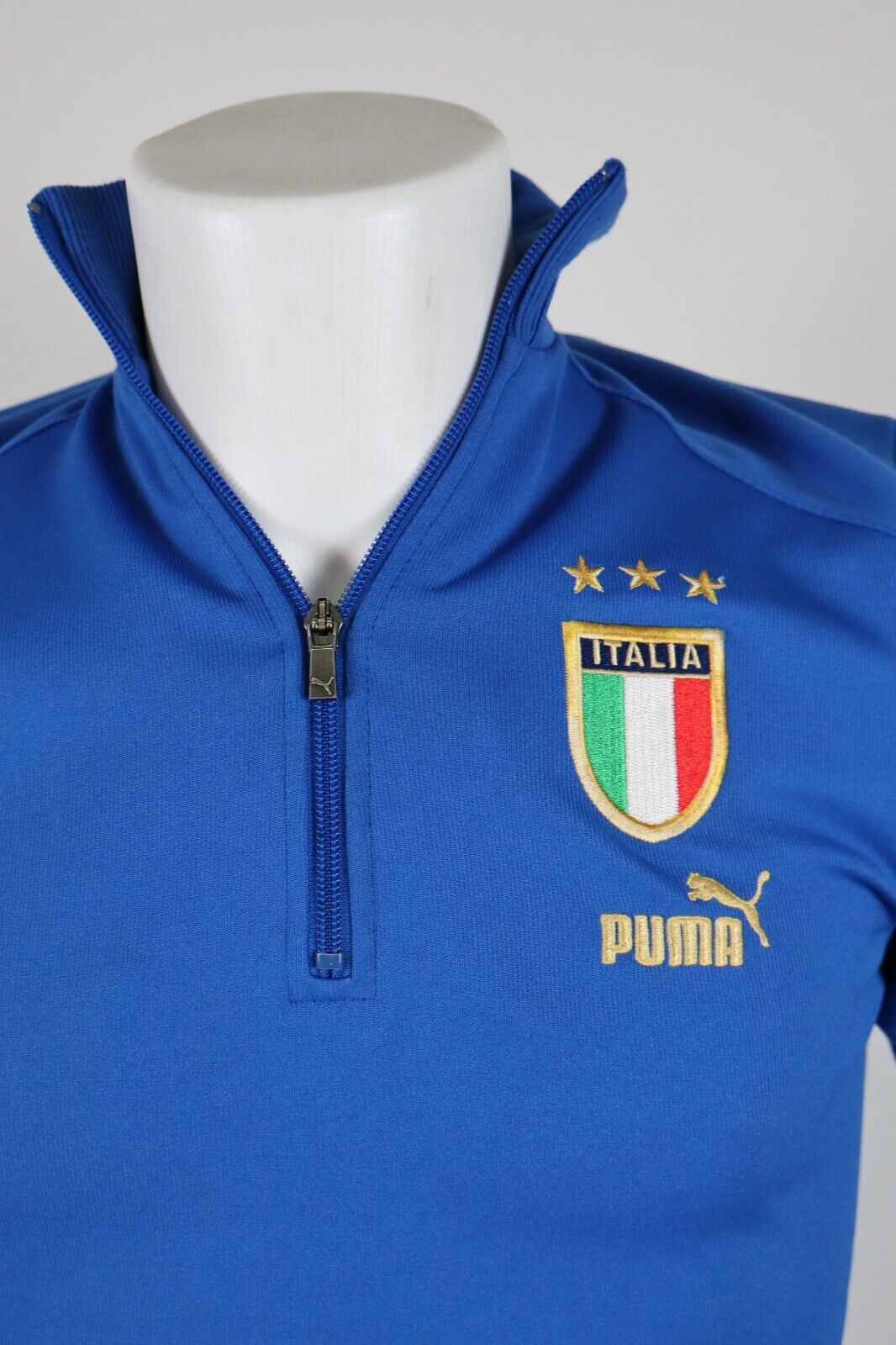 PUMA ITALIA TUTA COMPLETA CALCIO RAGAZZO Tg L TRACKSUIT SPORT VINTAGE