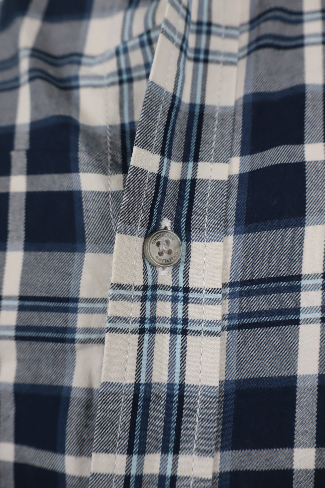 TIMBERLAND CAMICIA MANICA LUNGA UOMO TG. M MAN CASUAL VINTAGE SHIRT COTONE LOGO