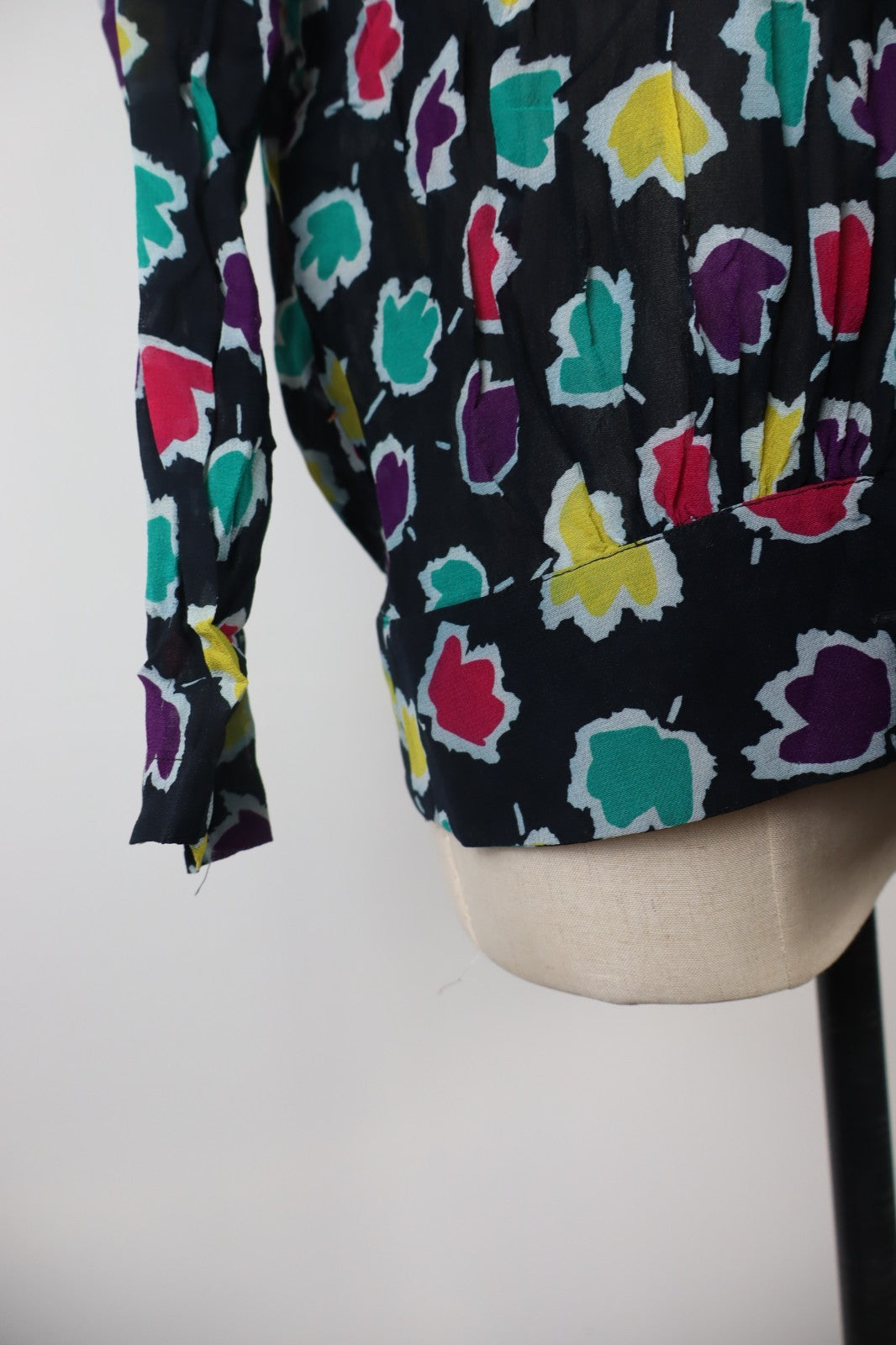 MILA SCHON MAGLIA BLUSA DONNA TG. 44 WOMAN CASUAL VINTAGE TOP T-SHIRT MANICA 3/4