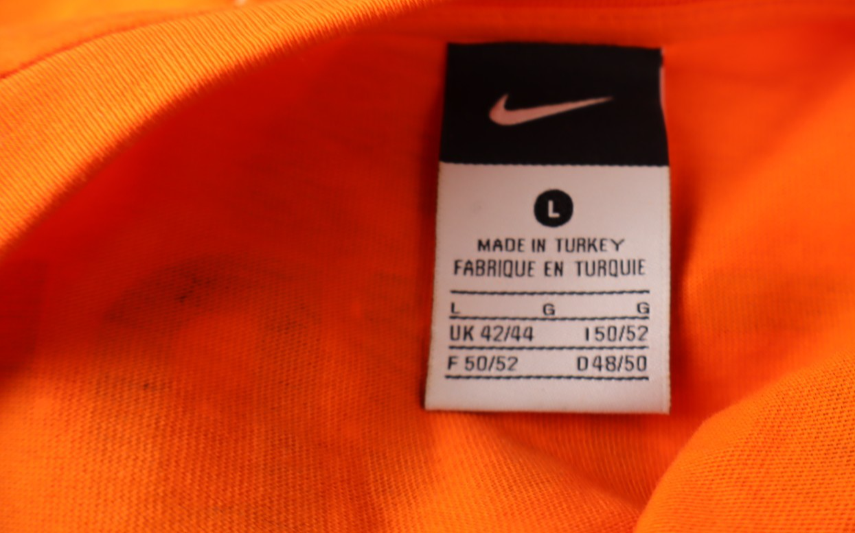 NIKE OLANDA MAGLIA UOMO TG L MAN T-SHIRT CASUAL VINTAGE COTONE COTTON CALCIO