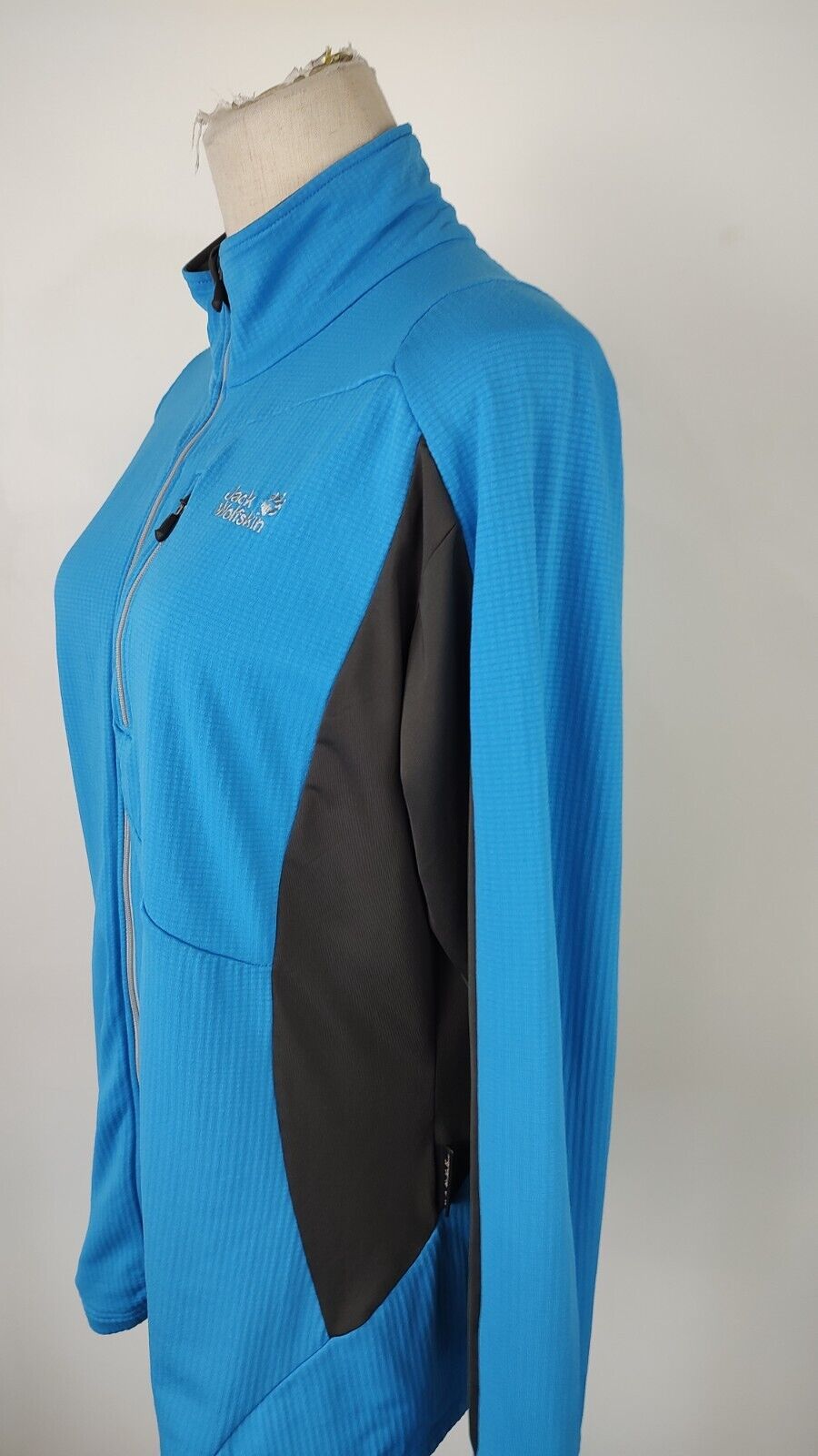 JACK WOLFSKIN FELPA TECNICA DONNA  L WOMAN CASUAL VINTAGE SPORT SWEATSHIRT PILE