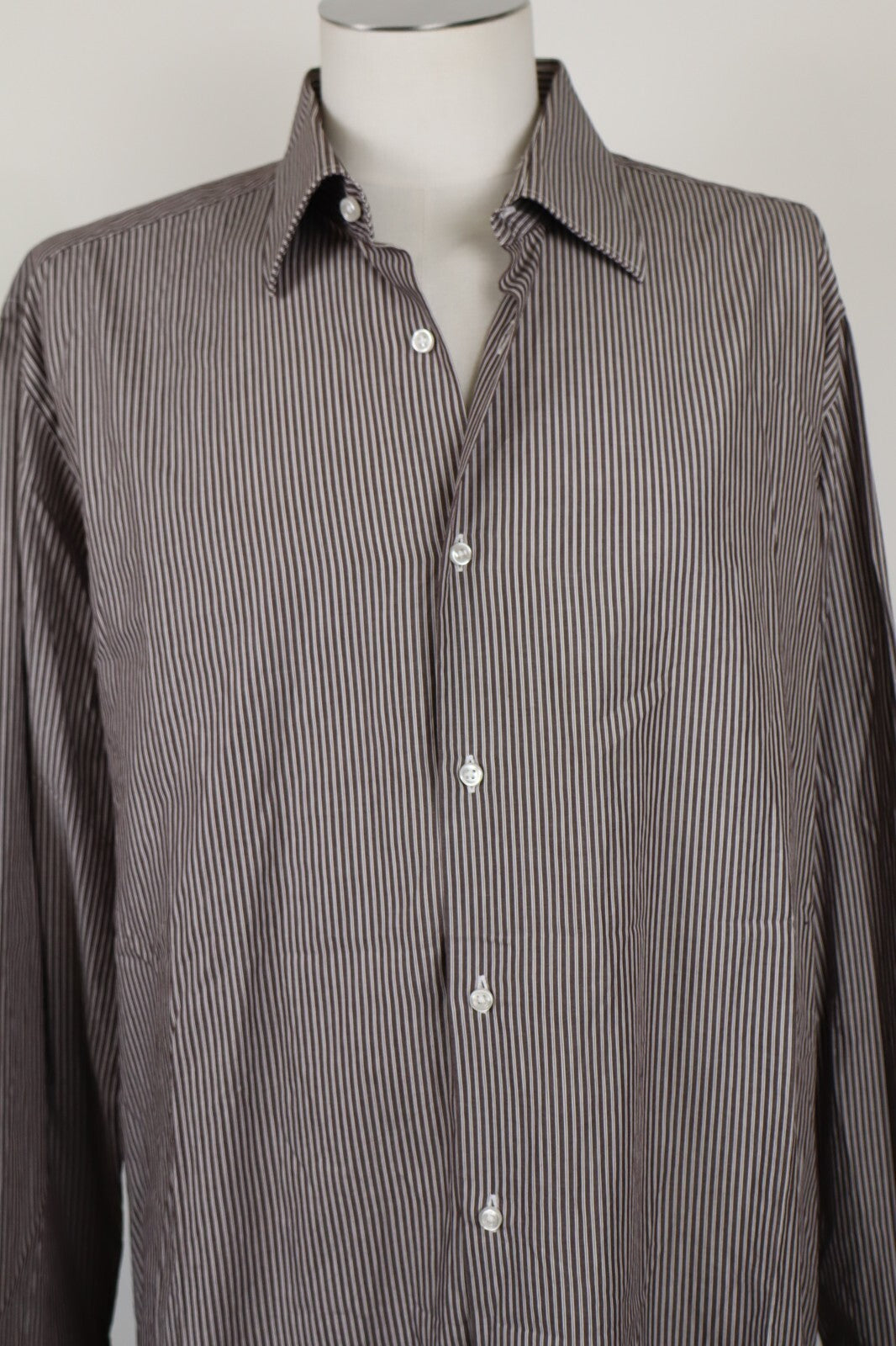 PIERRE CARDIN CAMICIA UOMO TG 18 1/2 46 MAN CASUAL VINTAGE SHIRT COTONE COTTON