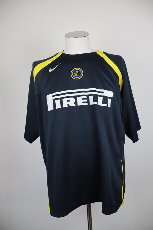 NIKE INTER MAGLIA CALCIO UOMO Tg XL SOCCER  MAN JERSEY VINTAGE SHIRT SPORT