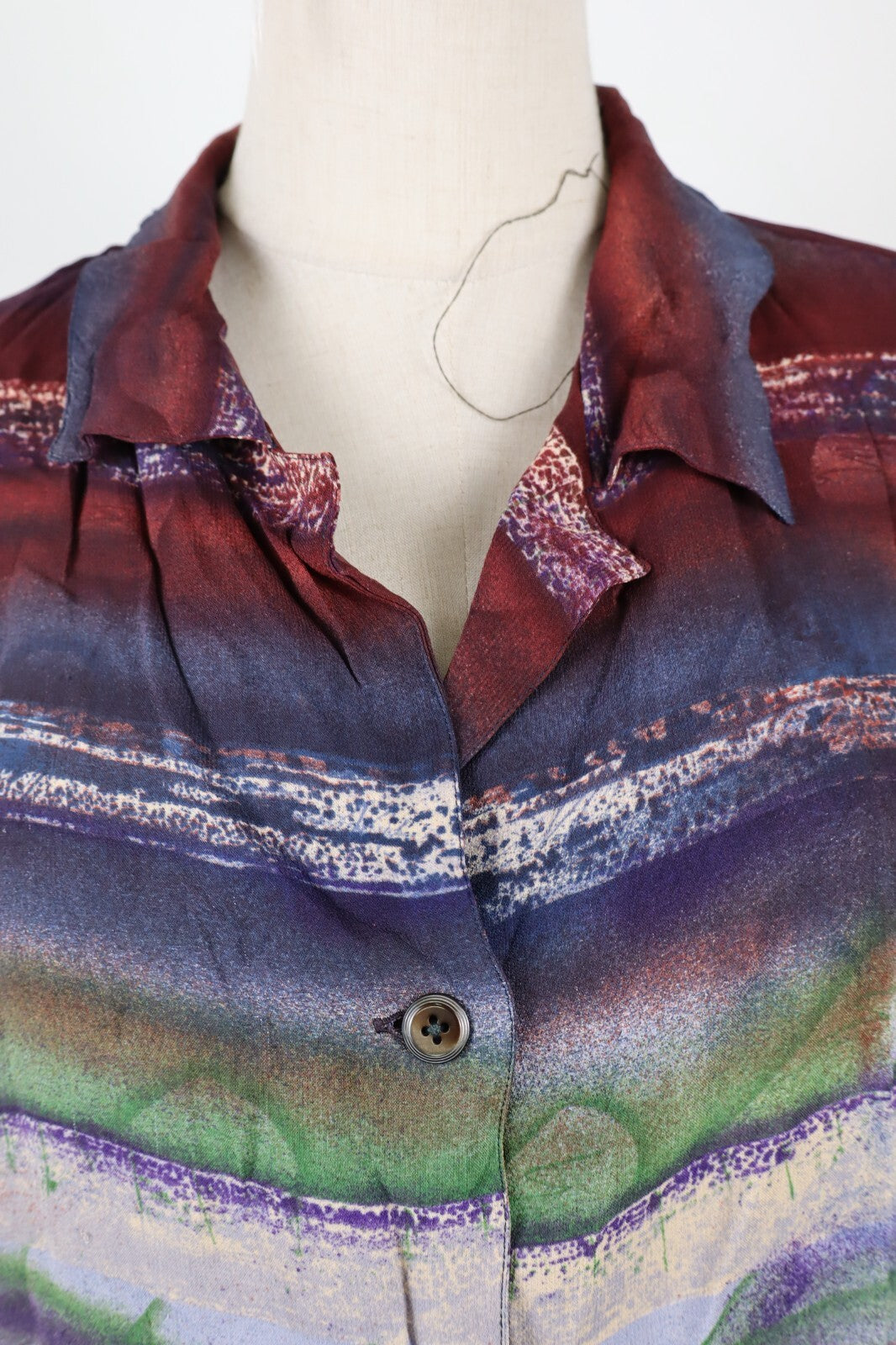 PIERRE CARDIN CREATION PARIS CAMICIA  DONNA TG. XL WOMAN SHIRT CASUAL VINTAGE