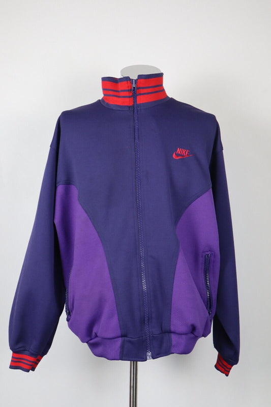 NIKE GIACCA SPORTIVA UOMO Tg. M MAN VINTAGE CASUAL SPORT JACKET CON ZIP