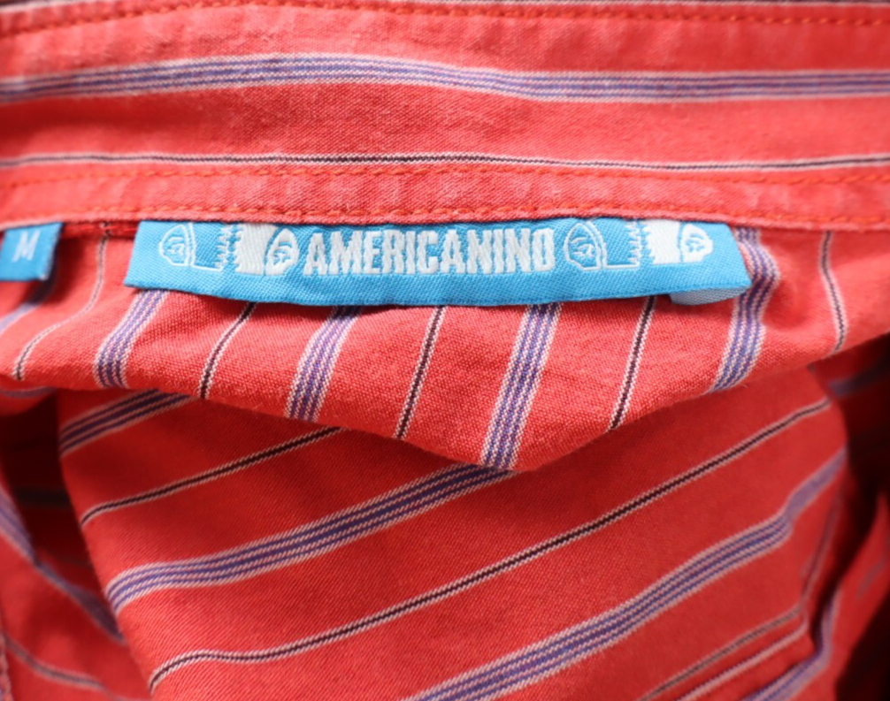 AMERICANINO CAMICIA  DONNA TG. M WOMAN SHIRT CASUAL VINTAGE COTONE COTTON