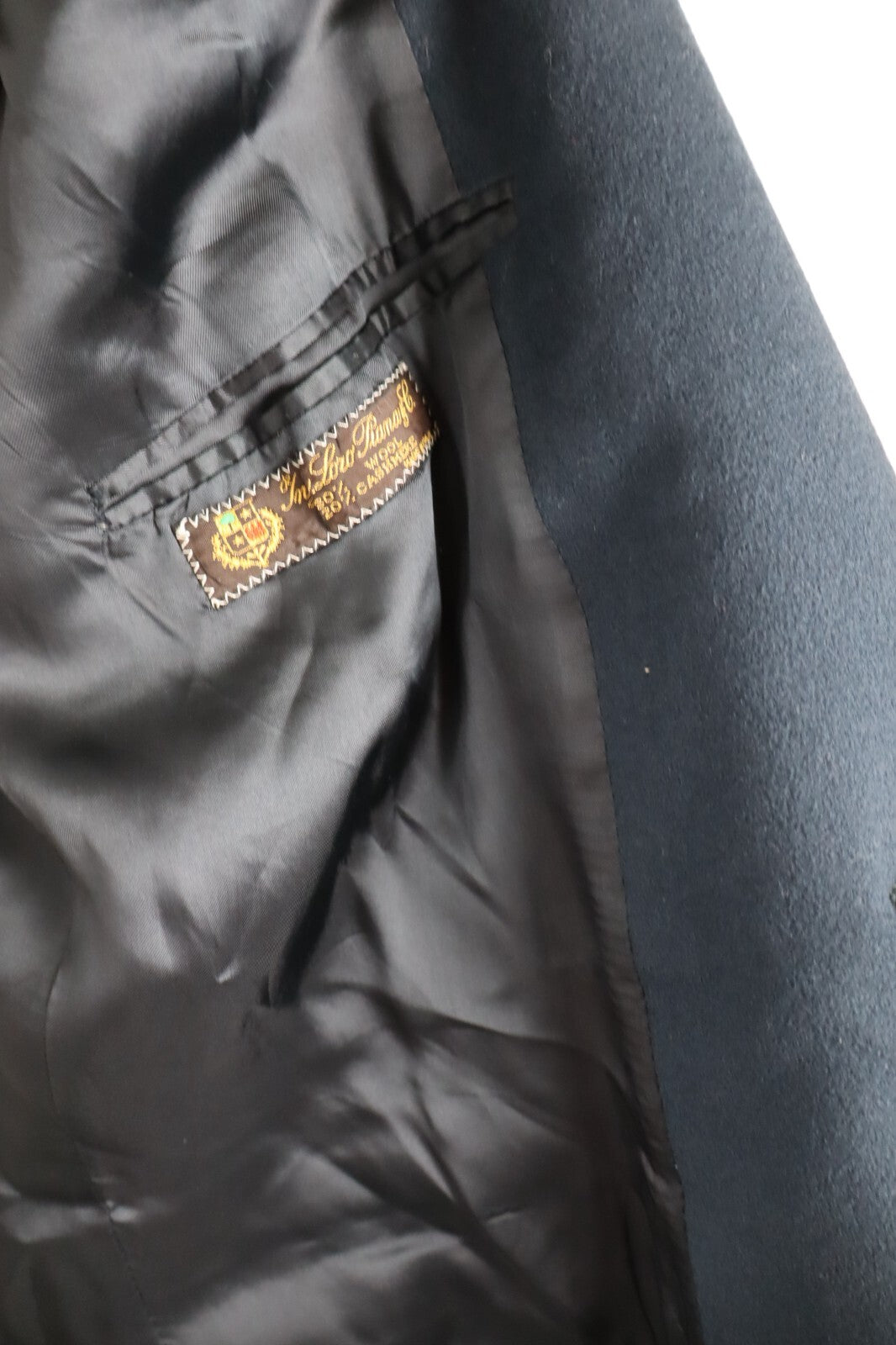 ING LORO PIANA PER DOMENICO DE GIUDICI BLAZER GIACCA TG 48 LANA WOOL UOMO MAN