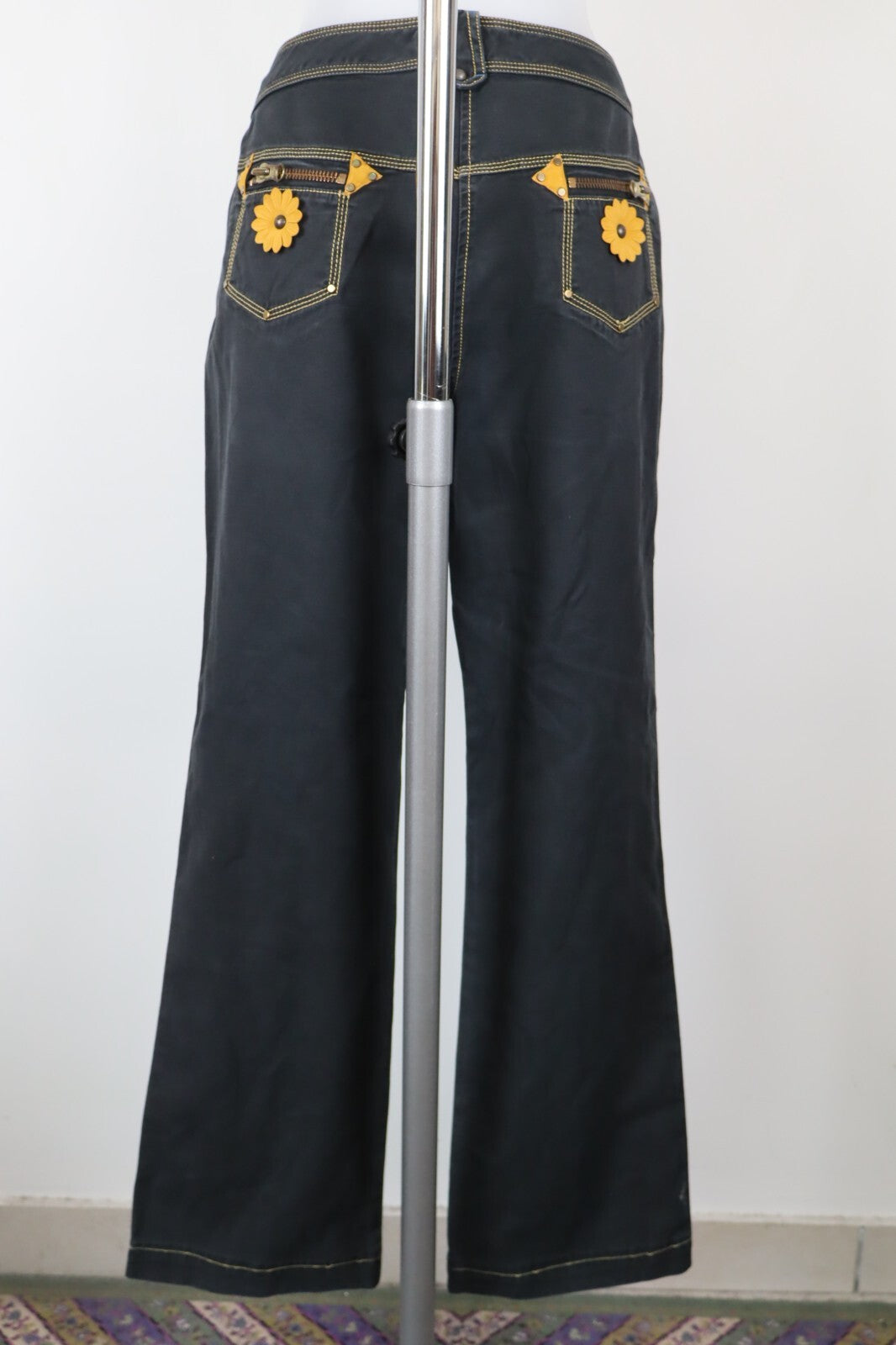FAY PANTALONE CASUAL DONNA TG 44 WOMAN VINTAGE PANTS DENIM