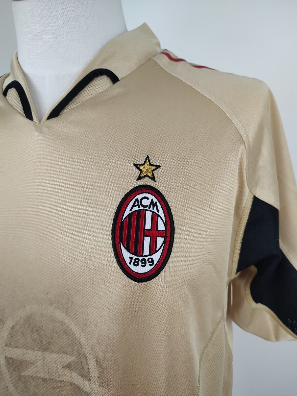 ADIDAS MILAN MAGLIA CALCIO UOMO Tg S SOCCER TRIKOT MAN JERSEY SPORT 2004/05