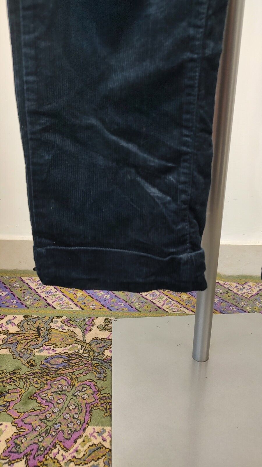 ARMANI JEANS PANTALONE CASUAL DONNA W28 WOMAN VINTAGE PANTS VELLUTO