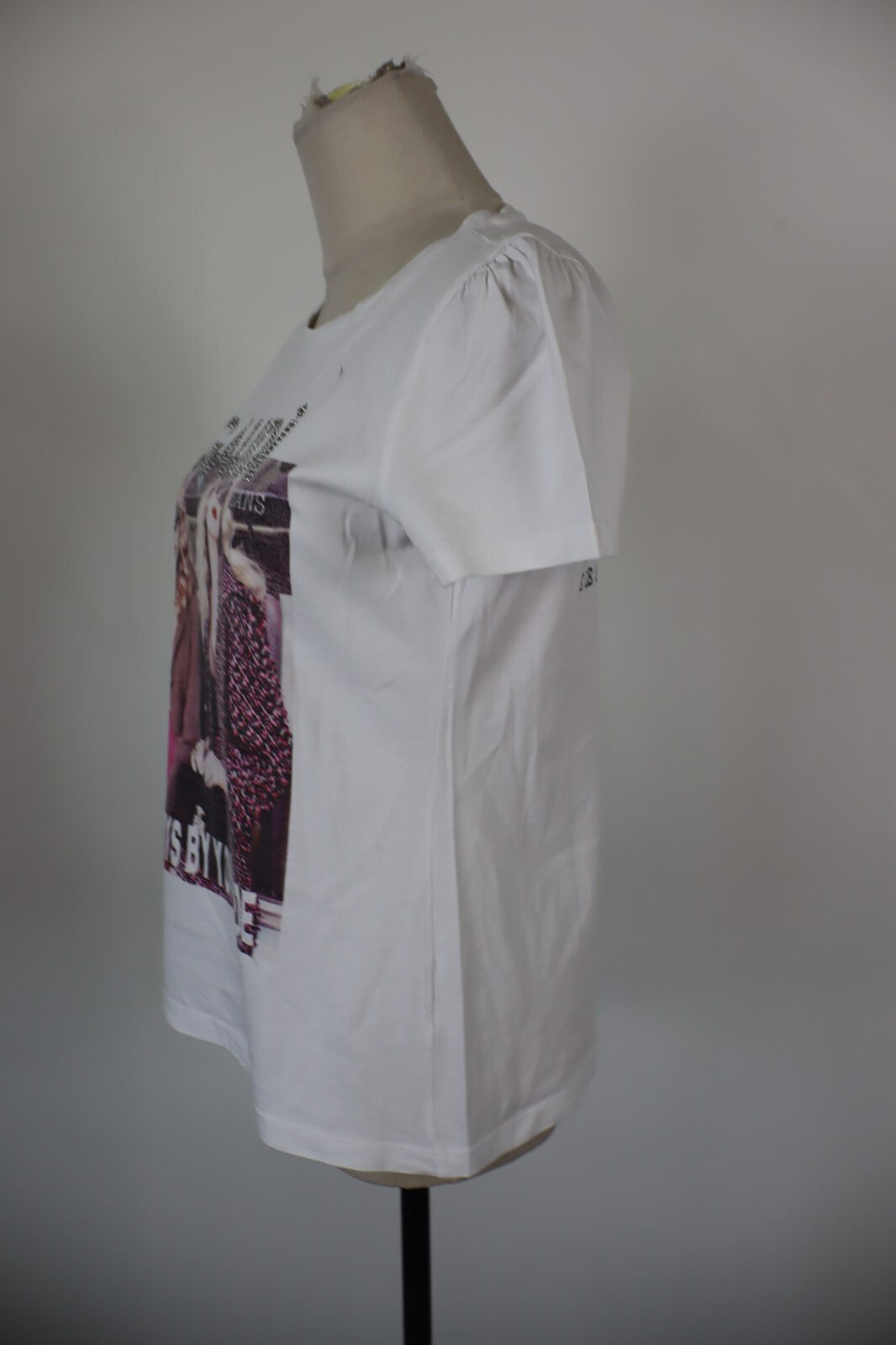 GAUDI MAGLIA DONNA TG. S WOMAN CASUAL VINTAGE T- SHIRT TOP COTONE