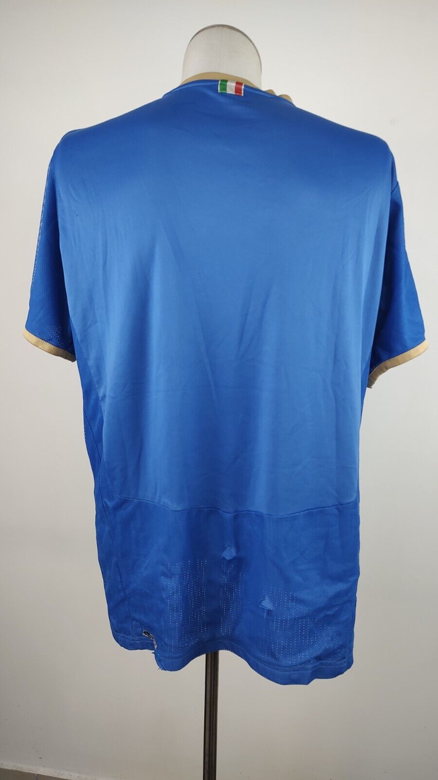 PUMA ITALIA MAGLIA CALCIO UOMO Tg XL SOCCER JERSEY TRIKOT VINTAGE 2008