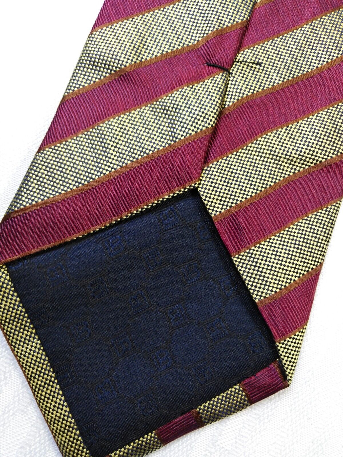 BIAGIOTTI 100% SETA SILK TIE CRAVATTA NECKTIE ITALY VINTAGE