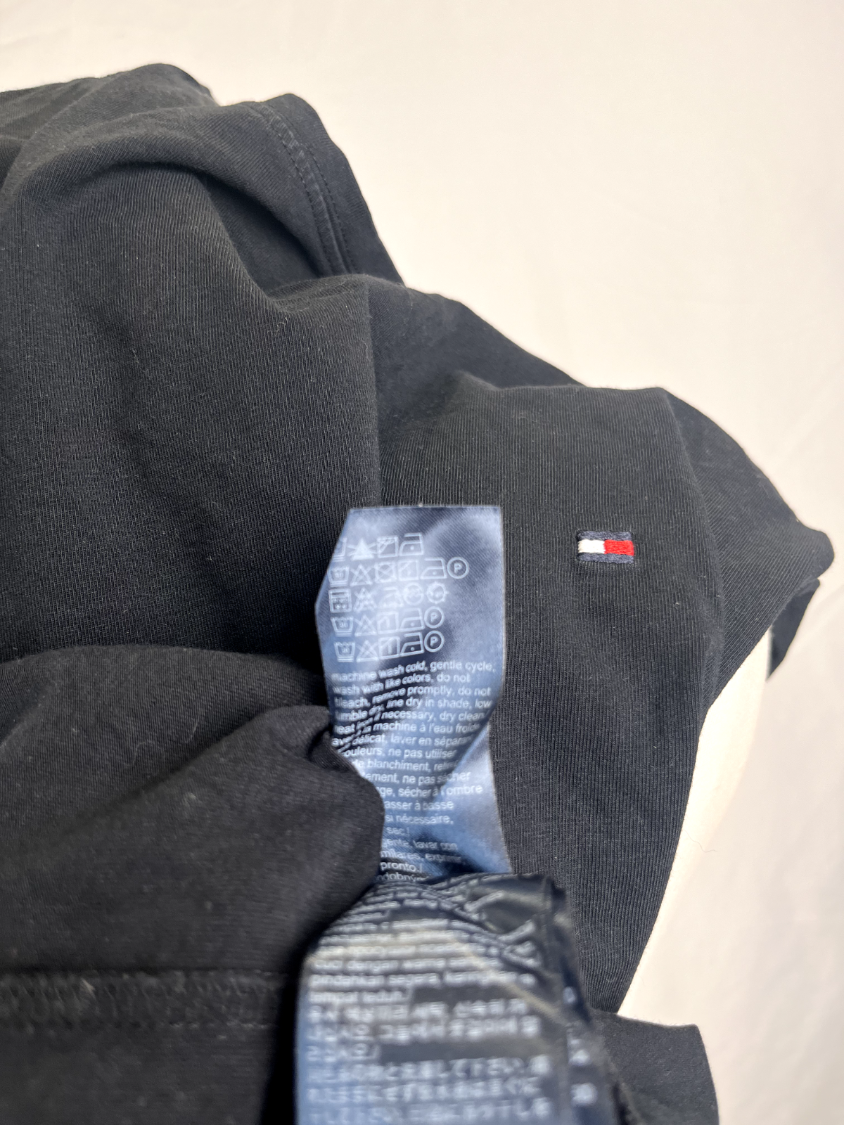 TOMMY JEANS HILFIGER MAGLIA COTONE UOMO TG. L MAN T- SHIRT CASUAL VINTAGE COTTON