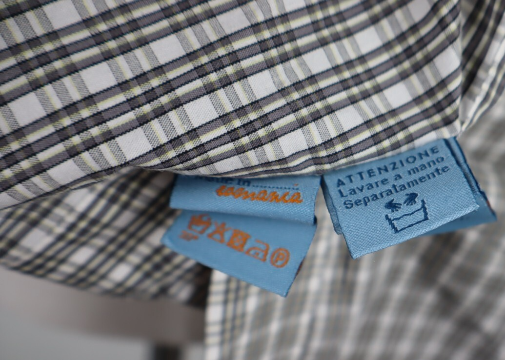 HARMONT & BLAINE CAMICIA UOMO COTONE TG. L MAN CASUAL VINTAGE SHIRT