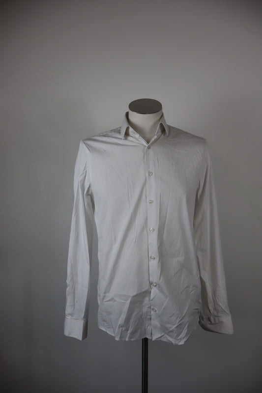 CALVIN KLEIN CK CAMICIA COTONE UOMO TG. 39 / 15.5 MAN CASUAL VINTAGE SHIRT SLIM