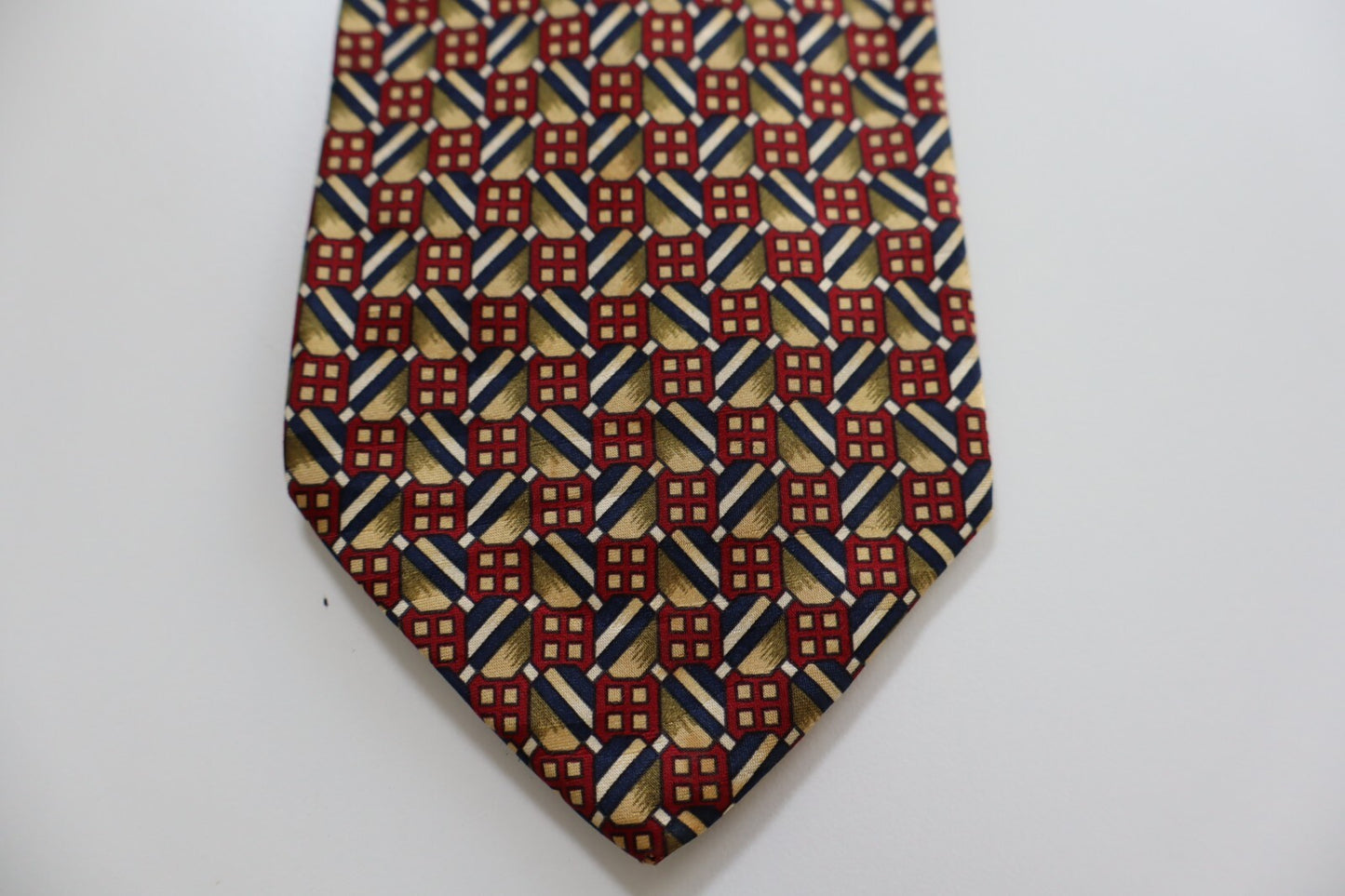 CARNAVAL DE VENISE 100% SILK TIE SETA CRAVATTA NECKTIE MADE IN ITALY CLASSIC