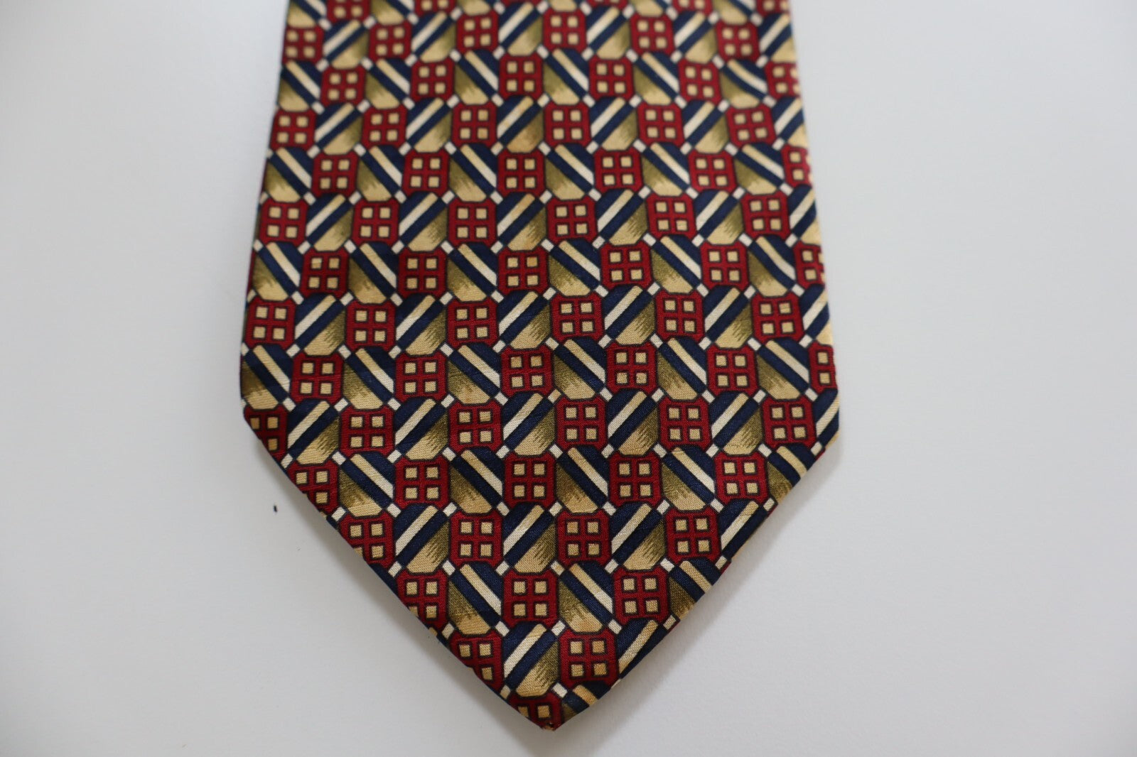 CARNAVAL DE VENISE 100% SILK TIE SETA CRAVATTA NECKTIE MADE IN ITALY CLASSIC