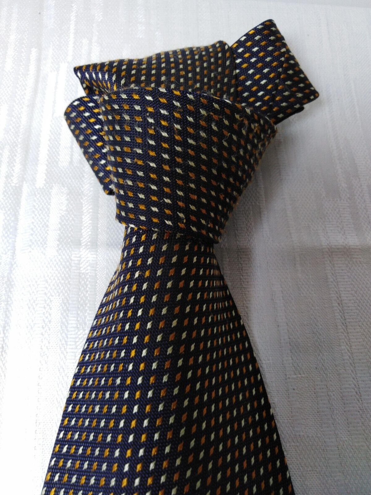ANTONIO BASILE 100% SILK TIE SETA CRAVATTA NECKTIE MADE IN ITALY