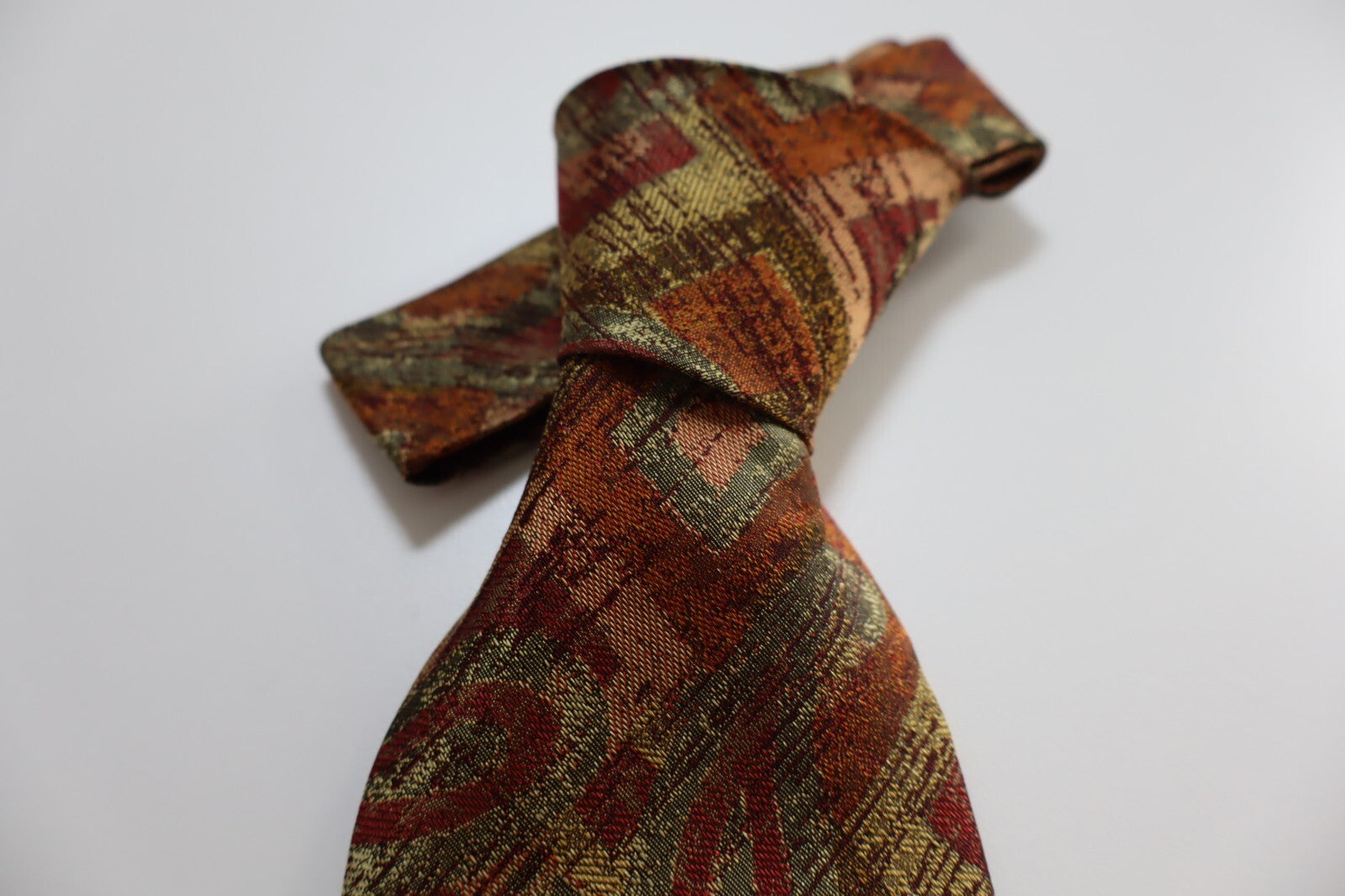 FENDI ROMA 100% SILK TIE SETA CRAVATTA NECKTIE MADE IN ITALY CLASSIC